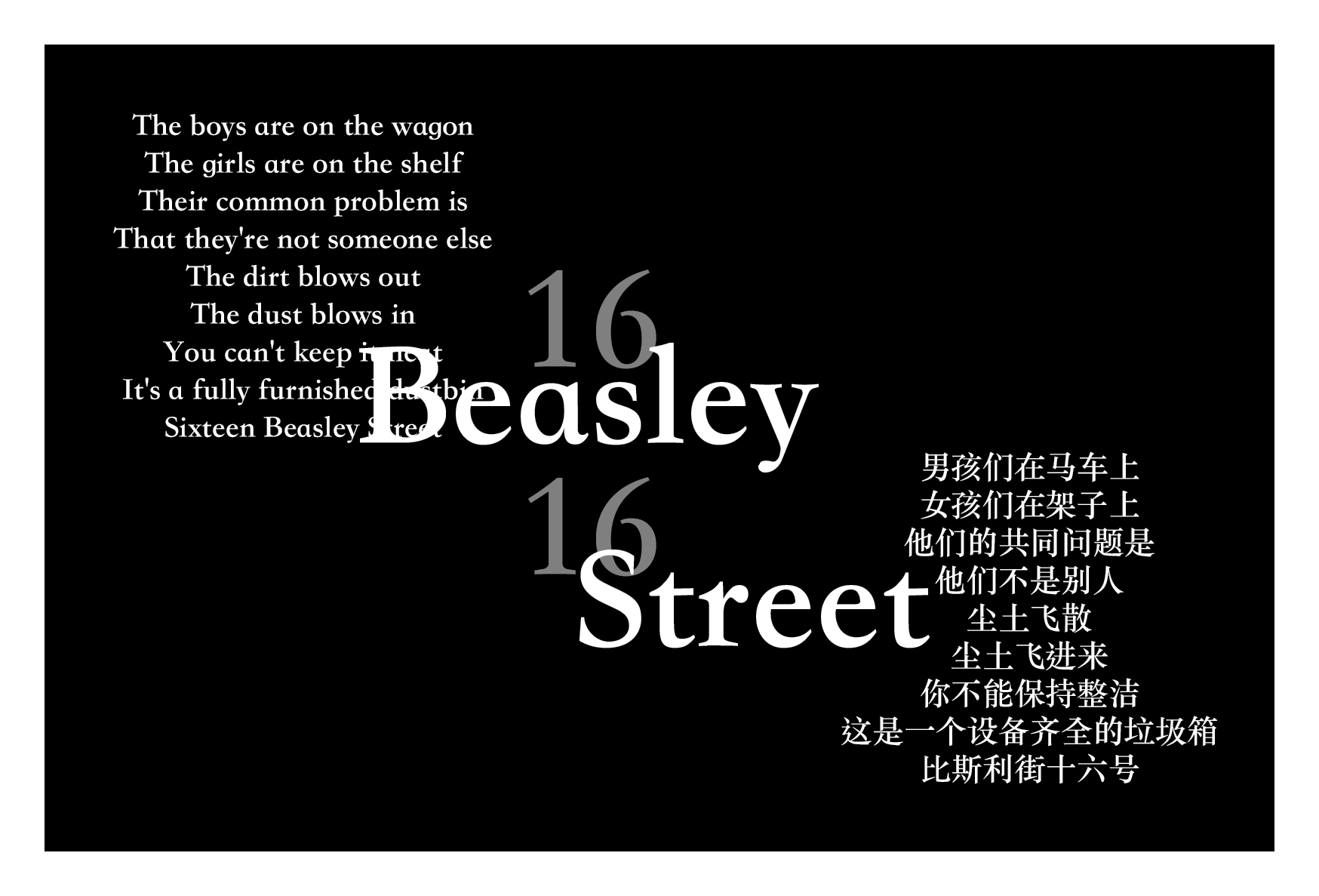 PROJECT 02 : Beasley Street